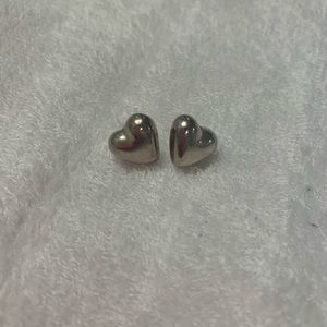 Tiffany & Co. Small Puffed Heart Studs